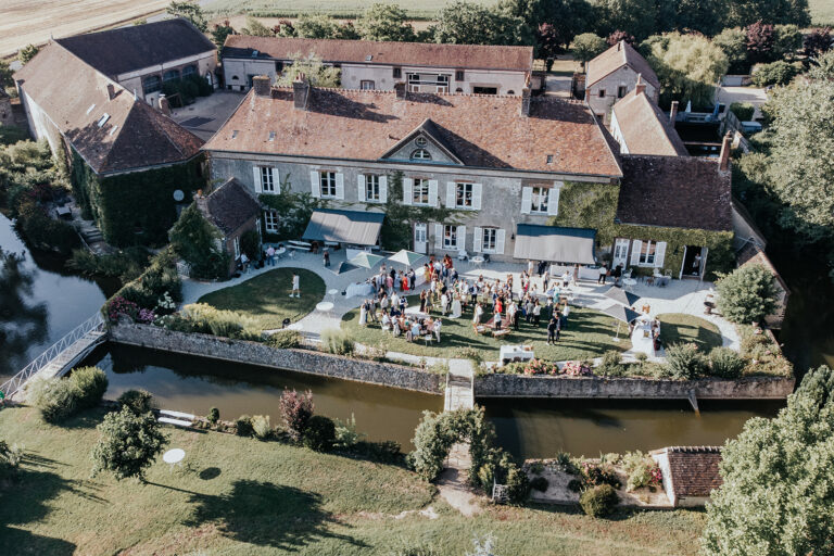 Cocktail mariage domaine Meaucé